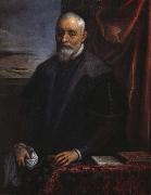 Domenico Tintoretto Official portrait oil